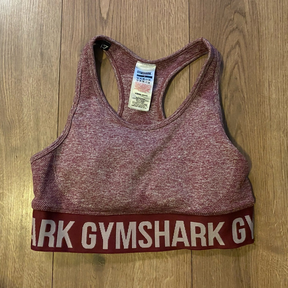 Blush Pink Small Gymshark Workout Bra